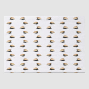 Glam Gold Glitzer Eyelashes Seidenpapier