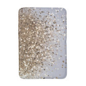 Glam Gold Glitzer Glam #1 Badematte (Vorderseite Vertikal)