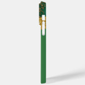 Glam Gold Glitzer Green Metallic Case-Mate iPhone Hülle (Rückseite / Links)