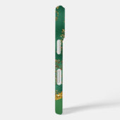 Glam Gold Glitzer Green Metallic Case-Mate iPhone Hülle (Rückseite / Rechts)
