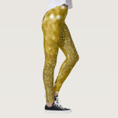 Glam Gold Glitzer Leggings (Rechts)