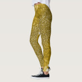 Glam Gold Glitzer Leggings (Links)
