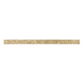 Glam Gold Glitzer Satinband (Vorderseite)