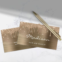 Glam Gold Glitzer Tropfen Stylist