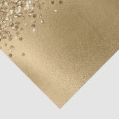Glam Gold Glitzy Sparkle Glitzer    Seidenpapier (Detail)