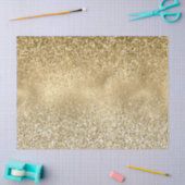 Glam Gold Glitzy Sparkle Glitzer      Seidenpapier (Basteln)