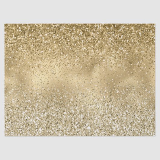 Glam Gold Glitzy Sparkle Glitzer      Seidenpapier (Vorderseite)