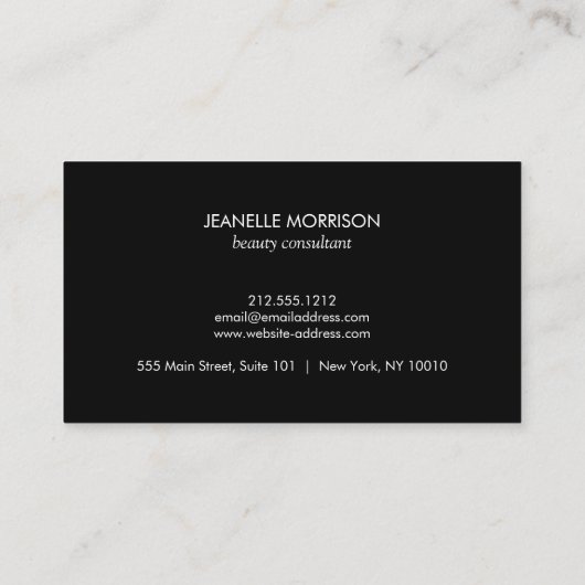 Glam Gold Honeycomb Muster Visitenkarte (Rückseite)