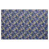 Glam Gold Hummingbirds Navy Blue Graphic Stoff (Fat Quarter (45,7 x 55,9 cm))