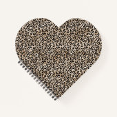 Glam Gold Leopard Print Notizblock (Vorderseite)