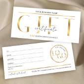 Glam-Gold-Logo-Wellness-Center oder Salon-Geschenk
