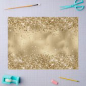 Glam Gold Luxe Glitzy Sparkle Glitzer       Seidenpapier (Basteln)