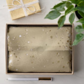 Glam Gold Luxe Glitzy Sparkle Glitzer       Seidenpapier (Geschenk)