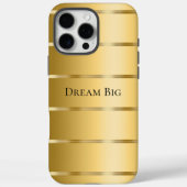 Glam Gold Ribbon Case-Mate iPhone Hülle (Rückseite)