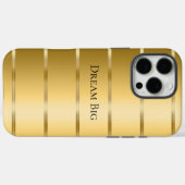 Glam Gold Ribbon Case-Mate iPhone Hülle (Rückseite (Horizontal))