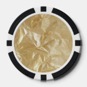 Glam Gold Rot Pokerchips (Vorderseite)