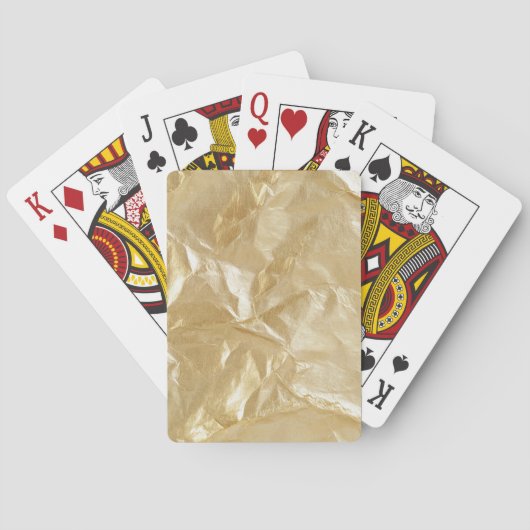 Glam Gold Spielkarten (Rückseite)