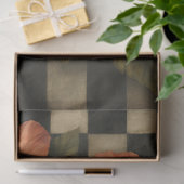 Glam Goth Skull mit Hibiskus-Blume Seidenpapier (Geschenk)