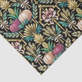 Glam Grüner Herbst Ernte Art Deco Seidenpapier (Ausschnitt)
