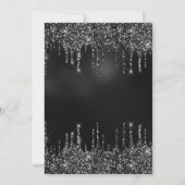 Glam Halloween Ornamente Süß 16 Einladung (Rückseite)