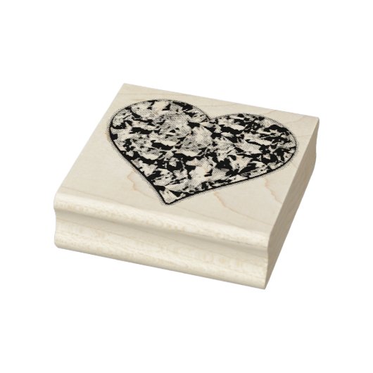 Glam Heart Gummistempel (Stempel)