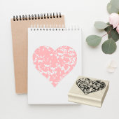 Glam Heart Gummistempel