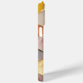 Glam Honey Comb Blush Champagne Abstrakt Case-Mate iPhone Hülle (Rückseite / Rechts)