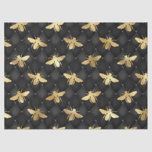 Glam Honeycomb Serie Design #12 Seidenpapier (Vorderseite)