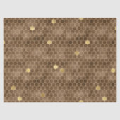 Glam Honeycomb Serie Design #13 Seidenpapier (Vorderseite)