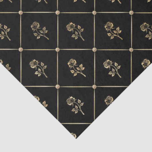 Glam Honeycomb Serie Design #15 Seidenpapier (Detail)