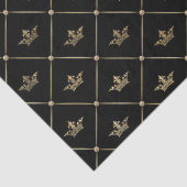 Glam Honeycomb Serie Design #1 Seidenpapier (Detail)