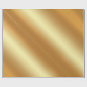 Glam Imitats Glossage Gold Vorlage extra großes Ge Geschenkpapier (Flach)