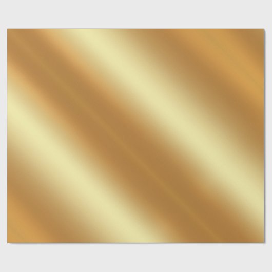 Glam Imitats Glossage Gold Vorlage extra großes Ge Geschenkpapier (Flach)