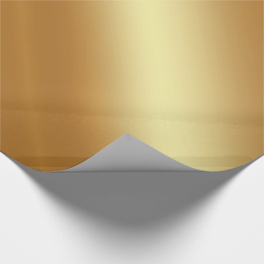 Glam Imitats Glossage Gold Vorlage extra großes Ge Geschenkpapier (Ecke)