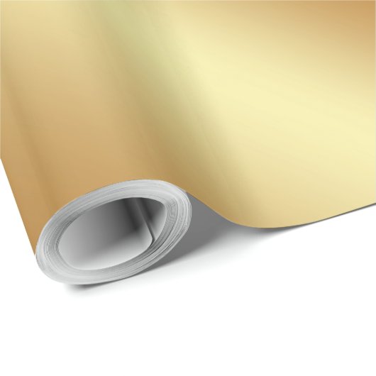 Glam Imitats Glossage Gold Vorlage extra großes Ge Geschenkpapier (Rolleneckpunkt)