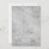 Glam Imitats Holographic Agate Marble Geode Weddin Einladung (Rückseite)