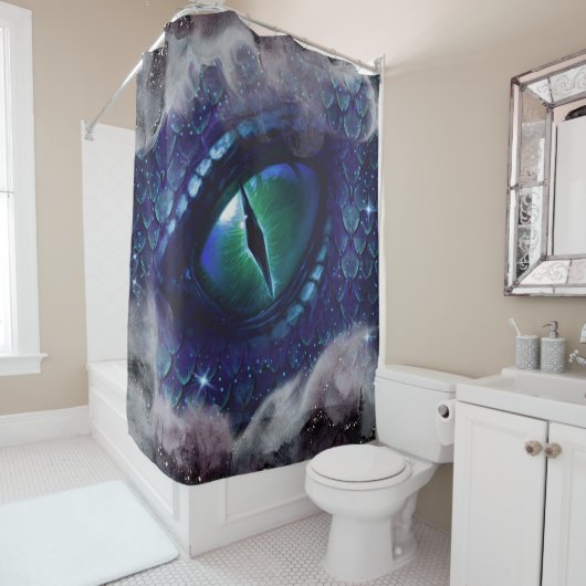 Glam Ink Gothic Duschvorhang (Beispiel)