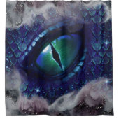 Glam Ink Gothic Duschvorhang (Vorderseite)