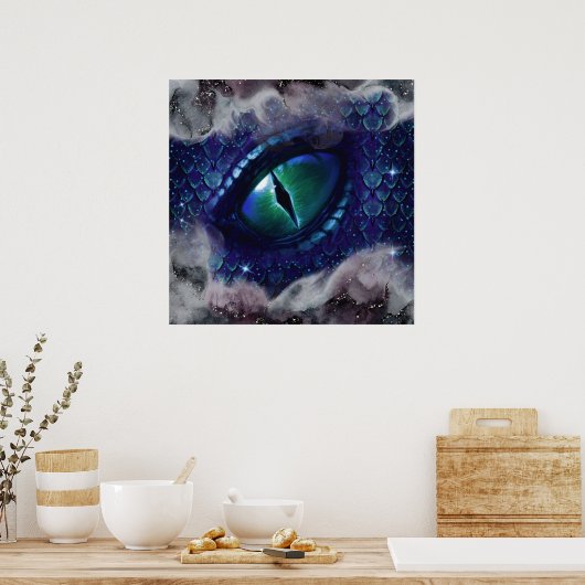 Glam Ink Gothic Poster (Küche)