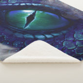 Glam Ink Gothic Sherpadecke (3/4)