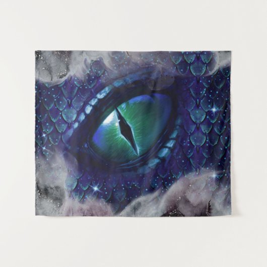 Glam Ink Gothic Wandteppich (Vorderseite (Horizontal))