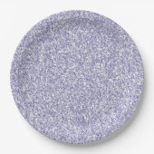 Glam Lavender Lilac Lila Glitzer Pappteller (Vorderseite)