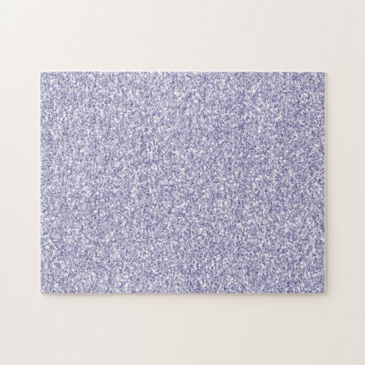 Glam Lavender Lilac Lila Glitzer Puzzle (Horizontal)