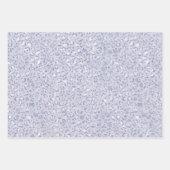 Glam Lavender Lilac Lila Leopard Print Glitzer Geschenkpapier Set (Vorderseite)