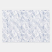 Glam Lavender Lilac Zebra Print Geschenkpapier Set (Vorderseite 2)