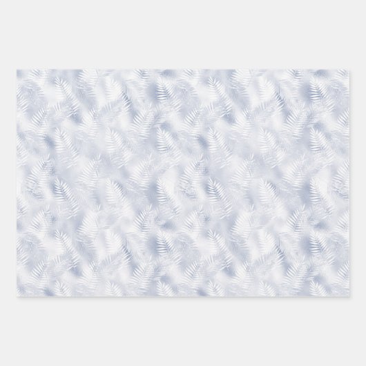 Glam Lavender Lilac Zebra Print Geschenkpapier Set (Vorderseite 2)