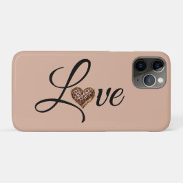 Glam Leopard Heart Love Design Case-Mate iPhone Hülle