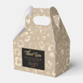 Glam Leopard Spot Pattern Safari Gold ID1154 Geschenkschachtel (Vorderseite)