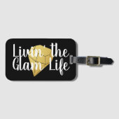 Glam Life Gem Gepäckanhänger (Vorderseite (Horizontal))