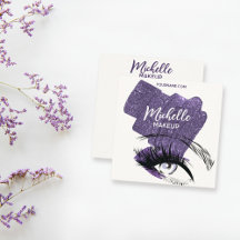 Glam Lila Funkelnd Glittery Eye Makeup Artist